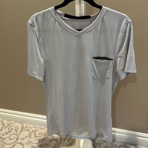 Lululemon Short Sleeve V Neck Shirt with pocket